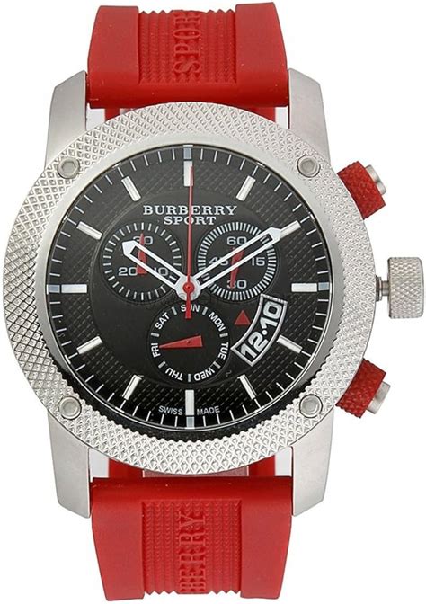 red burberry sport watch|burberry watches for sale.